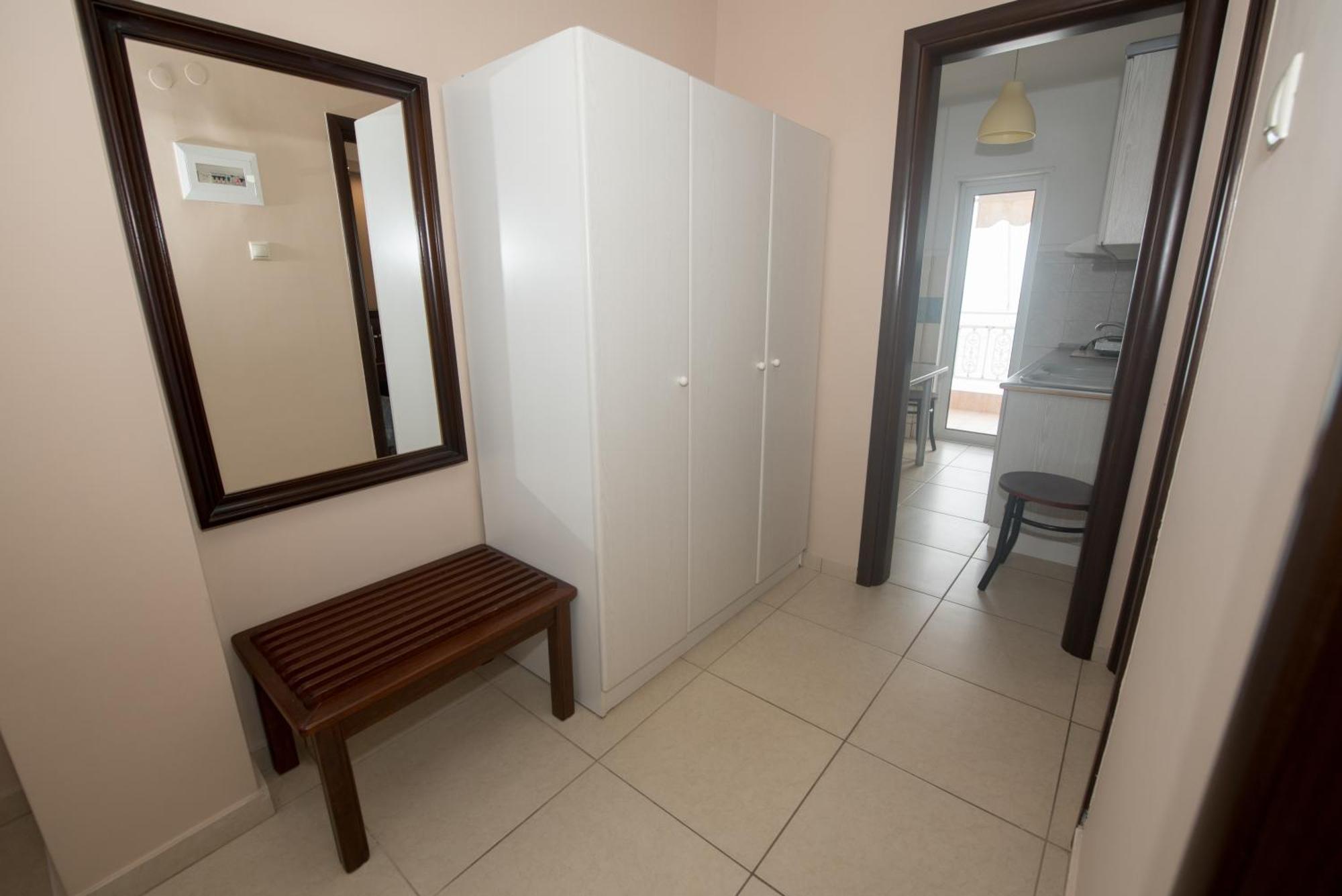 Aparthotel Aris Paralía Esterno foto
