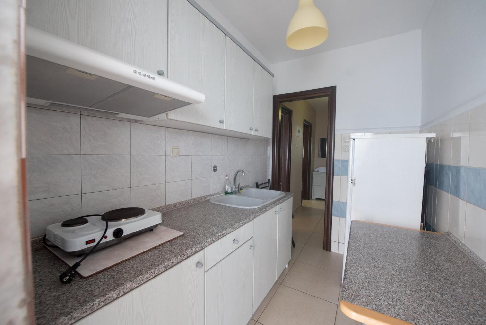 Aparthotel Aris Paralía Esterno foto